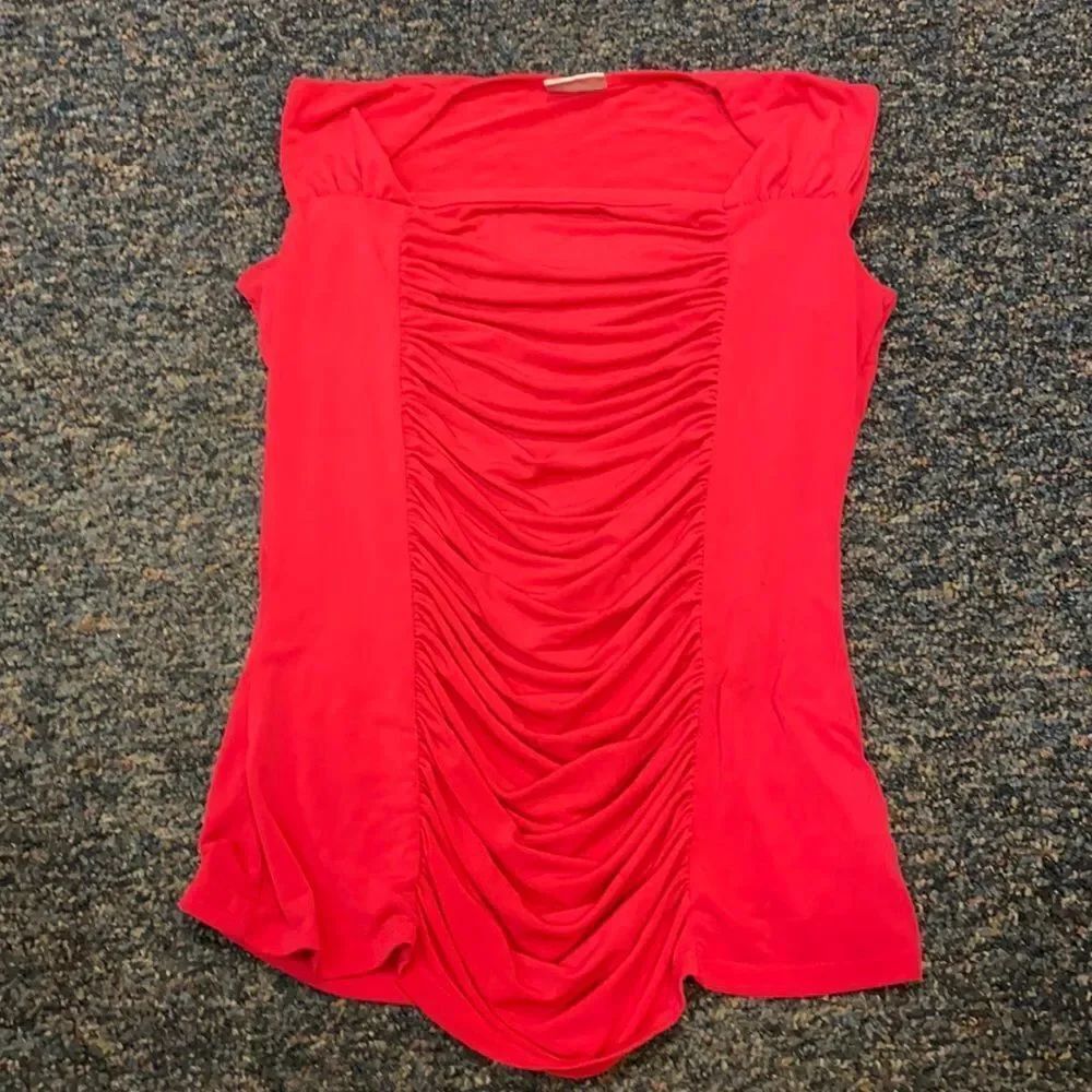 Jaclyn Smith Ruched Tank Top sz. S